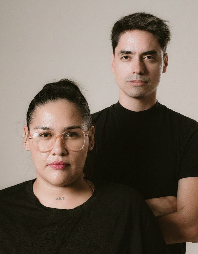 Gabriela Pescador y Luis Córdova, fundadores del Colectivo Pies Hinchados